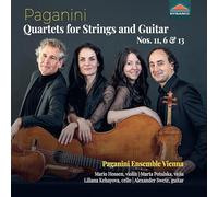 Nicolo Paganini Paganini: Quartets for Strings and Guitar, Nos. 11, 6 & 13 (CD)