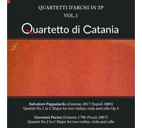 Quartetto Di Catania - Quartetti D'archi In 3p, Vol.1 - Cd