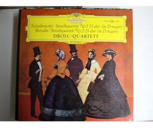 Quartetto Drocl - TCHAIKOVSKY, Peter Ilyic: String Quartet nr.1, op.11 - BORODIN, Alexander: String Quartet nr.2 -- Drolc-Quartett -- Deutsche Grammophon () Printed in Germany ----DGG 139425 LP