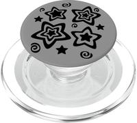 Quartetto stellare Y2K anni '90 sotto cielo stellato PopSockets PopGrip per MagSafe