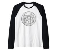 Quartiere del Parco Nazionale Theodore Roosevelt Maglia con Maniche Raglan