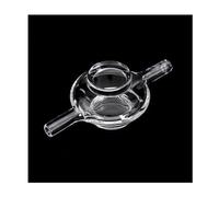 Quartz Cylindrical Cuvette, Water Quality and Quantity Testing Instrument Online Vessel(7*Φ12.5*Φ22.5)