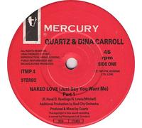 Quartz Feat Dina Carroll - Quartz Feat Dina Carroll - Naked Love - [7"]