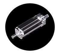 Quartz Flow-through Cuvette With Threaded Connectors At Both Ends Of The Flow Cell(75 * 12.5 * 12.5/2mm)