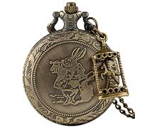 Quartz Pocket Watch Chain Necklace Pendant Pocket Watch Wall Clock Gift Gift CarouselAccessory