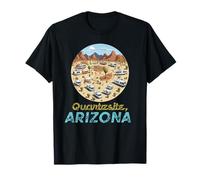 Quartzsite Arizona Snowbird Town Camper Camper Life Souvenir Maglietta