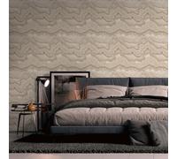 Quarzo Marmo Consistenza Parati 39659-2 Oro Lusso Metallico Vinile AS Creation