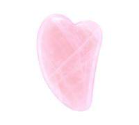 Quarzo Rosa Gua Sha Strumento Per Il Sollevamento Del Viso Massaggiatore Per Il Viso Guasha Raschietto Per Il Collo Del Corpo Raschietto Per La Cura Della Pelle Cura Dei Massaggi,small Pink V
