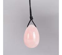 Quarzo rosa Yoni Egg Set Palla da massaggio Uovo di giada Cristallo naturale Palline for esercizi di Kegel Muscoli che stringono bacchetta Yoni, bastone decorazione della stanza (Color : S 20-30mm)