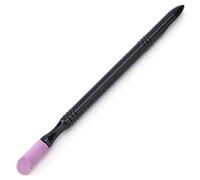 Quarzo Scrub Pietra Cuticola Stick Penna Cucchiaio Limatura Buffer Cut Nero Nail Polish Manicure Strumenti di Cura Nail Art Pusher Bella elaborazione