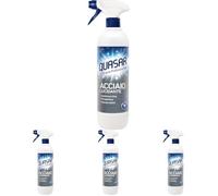 Quasar - Acciaio Lucidante - Antimacchia, Protettivo e Senza Aloni - 680 ml (Confezione da 4)