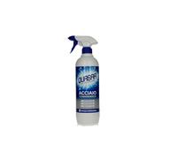 2 Flaconi Quasar Pulito Stellare ACCIAIO Efficacia Professionale 650ml