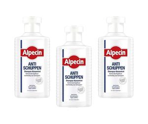QUASAR - ALPECIN ANTI SCHUPPEN 3 PZ. SHAMPOO ANTI FORFORA 200 ML. PER CAPELLI