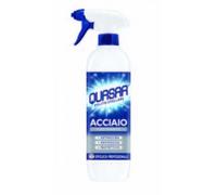 2 Flaconi Quasar Pulito Stellare ACCIAIO Efficacia Professionale 650ml