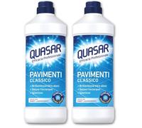 Quasar Pavimenti Classico 1000 ml - con Tecnologia Asciuga Rapido (Classico) (Confezione da 2)