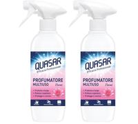 QUASAR PULITO STELLARE Profumatore Multiuso Floral Spray - formato da 500 ml (Confezione da 2)