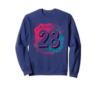 Quasi 30, Regalo per Il 28° Compleanno di Still Flirty Felpa, Unisex per Adulti, Navy, L