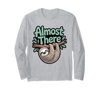 Quasi là Bradipo - Divertente Grafica Pigro Rilassato Maglia a Manica