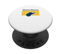 Quasi Paradiso West Virginia Retro PopSockets PopGrip Adesivo