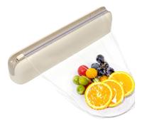 Quasziwa Dispenser Pellicola e Alluminio - Montaggio Magnetico Senza Fori, Taglia Pellicola - Sicurezza e Taglio Preciso, Organizzatore Cucina Salvaspazio - Adatto a Rotoli Fino a 31cm, Caffellatte
