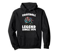 Quaterback Kick off - Football Americano Felpa con Cappuccio