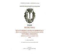 Quattordici sonetti spirituali della illustrissima et eccellentissima divina Vittoria Colonna messi in canto a cinque voci (1580)