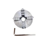 Quattro 4 Jaw Chuck Z011A for Tornio M12x1mm Filettato Indietro 1.8~56mm/12~65mm Pinza Tornio Accessorio 1 PZ (Color : 4 Jaw Chuck)
