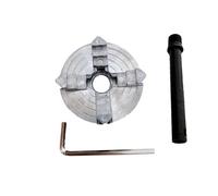 Quattro 4 Jaw Chuck Z011A for Tornio M12x1mm Filettato Indietro 1.8~56mm/12~65mm Pinza Tornio Accessorio 1 PZ (Color : 4 Jaw Chuck Kit)