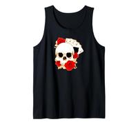 Quattro Assi Skull Roses Poker Gioco D'Azzardo Card Art Canotta