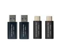 Quattro blocchi dati USB e USB-C proteggono dal furto di dati e supportano una ricarica rapida e sicura.