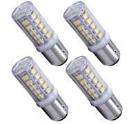 Quattro BULB LED SMD Cool White BAY15D Per Navigazione Hella, AquaSignal, Perko