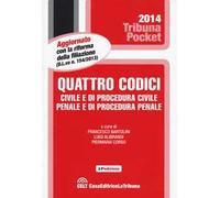 Quattro codici. Civile e di procedura civile, penale e di procedura penale