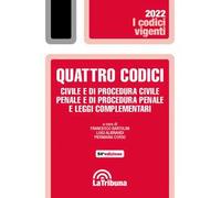 Quattro codici. Civile e di procedura civile, penale e di procedura penale