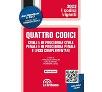 Quattro codici. Civile e di procedura civile. Penale e di procedura penale e leggi complementari