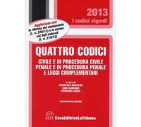 Quattro codici. Civile e di procedura civile, penale e di procedura penale e leggi complementari
