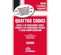 Quattro codici. Civile e di procedura civile, penale e di procedura penale e leggi complementari