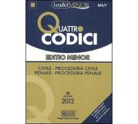 Quattro codici. Ediz. minor