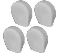 Quattro coperture impermeabili per pneumatici realizzate con tessuto Oxford 420D per proteggere i pneumatici dai danni ambientali durante il parcheggio all'aperto e lo stoccaggio a lungo termine del