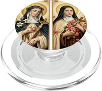 Quattro donne dottoresse della Chiesa sante cattoliche Teresa PopSockets PopGrip per MagSafe