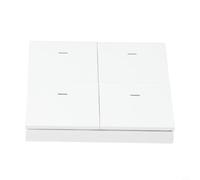Quattro Gang Scene Controller Per Tuya Per Smart Life App Supporto 12 Scene Personalizzate Per Zigbee 3.0 Interruttore Senza Fili Finitura Bianca