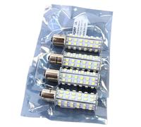 Quattro lampadine LED BA15s di ricambio per roulotte 1141, 1156 Coachmen Apex