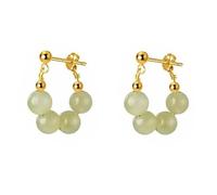 Quattro orecchini Hotan Jade, vintage Hotan Jade Lady, adatti per l'invio di familiari e amici