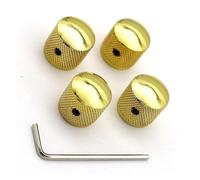 Quattro Potenziometri In Metallo Controllano Il Volume Della Chitarra Elettrica Il Basso E Le Manopole A Vite Manopole Per Chitarra Per Adulti(4 pcs Gold)
