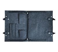 Quattro tesori dello studio sacchetto di stoccaggio pittura feltro calligrafia organizzatori cancelleria forniture per studenti feltro multifunzionale per quattro tesori degli organizzatori di casi di