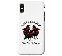 Quattro uccelli che chiamano - Non possiamo contare dodici giorni di Natale Custodia per iPhone X/XS