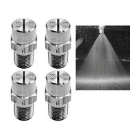 Quattro ugelli a ventaglio da 65 gradi in acciaio inox, 1/8 NPT