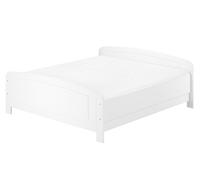 Quattro varianti di matrimoniale anche PER ANZIANI 180x200 in Pino bianco