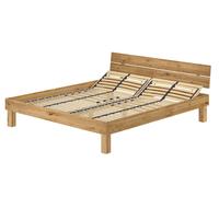 Quattro varianti di solido largo matrimoniale/futon 180x200 in rovere oliato