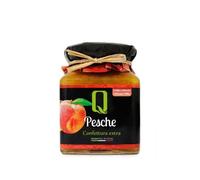 Quattrociocchi Confetture Extra Biologica - (1 da 350g, PESCHE)