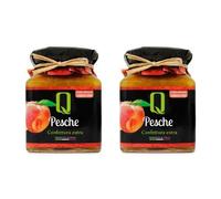 Quattrociocchi Confetture Extra Biologica - (2 da 350g, PESCHE)